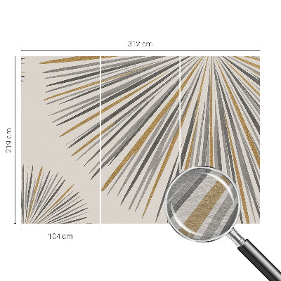Fototapete aus Vlies Geometrische Fächer