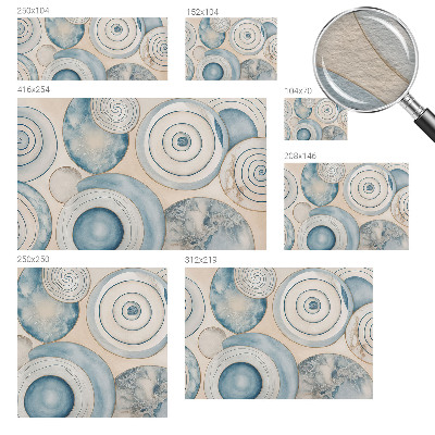 Vlies-Fototapete fürs Schlafzimmer Spiralwirbel