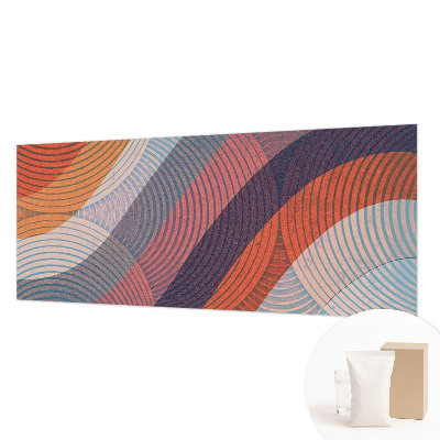 Vlies-Fototapete fürs Wohnzimmer Bunte Wellen