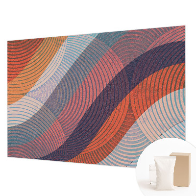 Vlies-Fototapete fürs Wohnzimmer Bunte Wellen