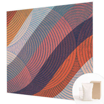 Vlies-Fototapete fürs Wohnzimmer Bunte Wellen