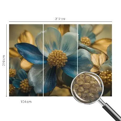 Bedruckte Vlies-Fototapete mit Blumenarrangement