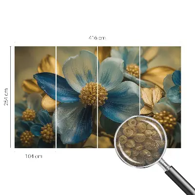 Bedruckte Vlies-Fototapete mit Blumenarrangement