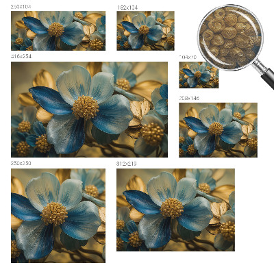 Bedruckte Vlies-Fototapete Blumenarrangement