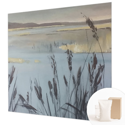 Vliestapete fürs Schlafzimmer Ein ruhiger See