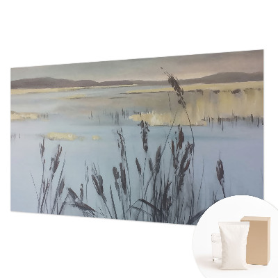 Vliestapete fürs Schlafzimmer Ein ruhiger See