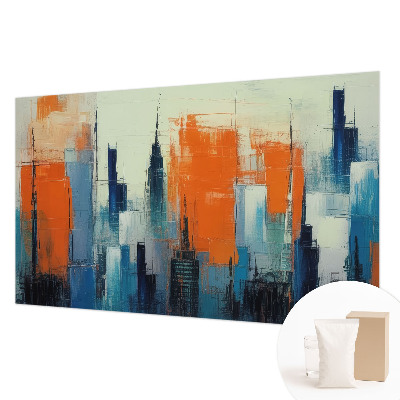 Motivtapete Abstrakte Stadt