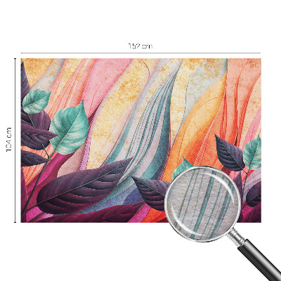 Fototapete nach Maß Abstrakte Blätter