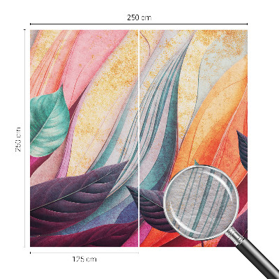 Fototapete nach Maß Abstrakte Blätter