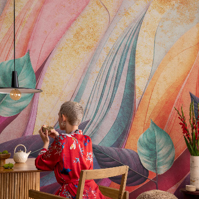 Fototapete nach Maß Abstrakte Blätter