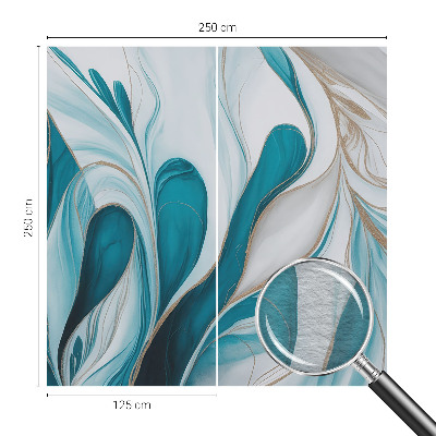 Dekorative Wand-Fototapete Fluidmuster