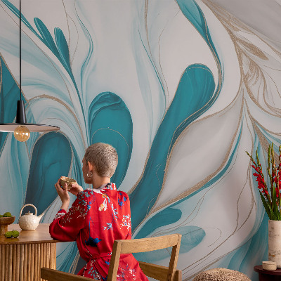 Dekorative Wand-Fototapete Fluidmuster