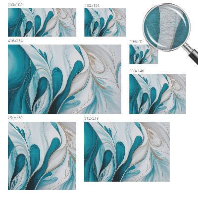 Dekorative Wand-Fototapete Fluidmuster