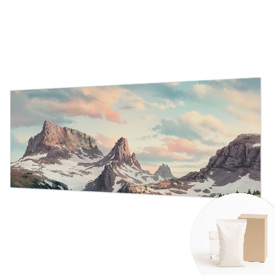 Vlies-Fototapete mit Bergpanorama