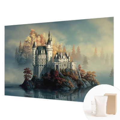 Wand-Fototapete mit Motiv eines Märchenschlosses