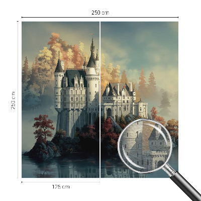 Wand-Fototapete Märchenschloss