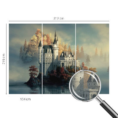 Wand-Fototapete Märchenschloss