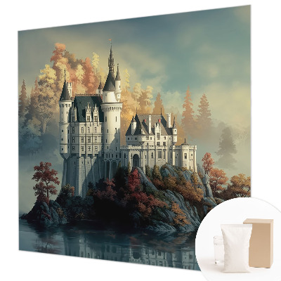 Wand-Fototapete mit Motiv eines Märchenschlosses