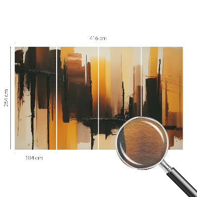 Motivtapete aus Vlies Vertikale Streifen