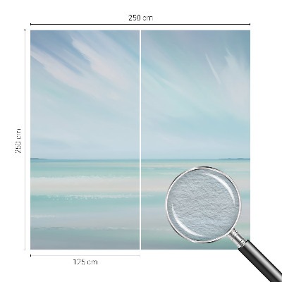 Vlies-Fototapete fürs Schlafzimmer mit Motiv einer ruhigen See