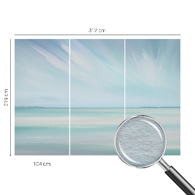 Vlies-Fototapete fürs Schlafzimmer Ruhige See