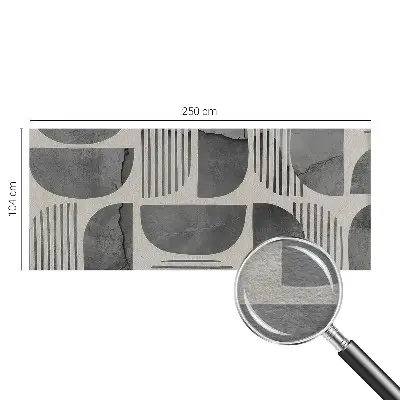 Vlies-Fototapete fürs Kinderzimmer mit geometrischen Formen