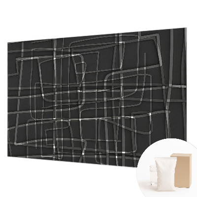 Vliestapete fürs Wohnzimmer Abstrakte Linien