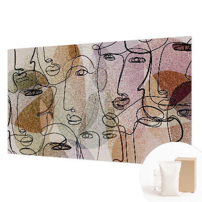 Bedruckte Vlies-Fototapete Lineare Flächen