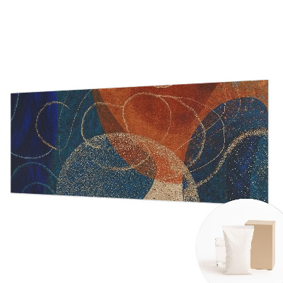 Dekorative Wand-Fototapete Farbenfrohe Formen