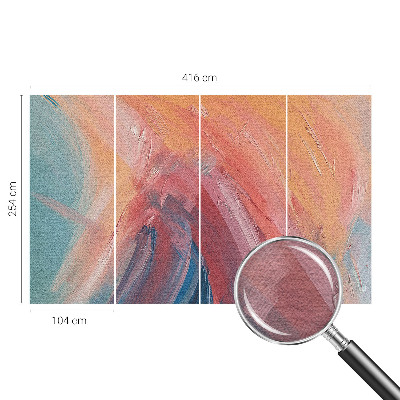 Fototapete Farbenfrohe Explosionen