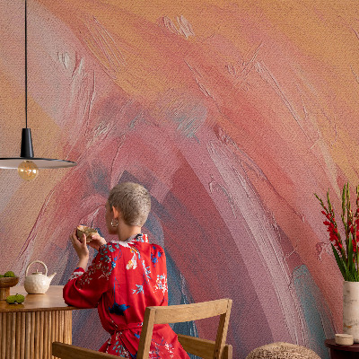 Fototapete Farbenfrohe Explosionen