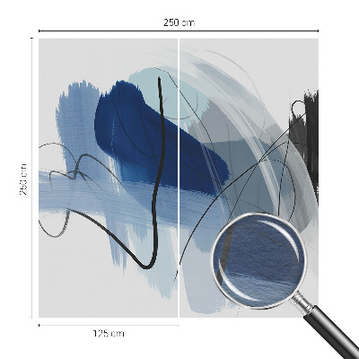 Fototapete fürs Wohnzimmer Farbenfrohe Abstraktionen