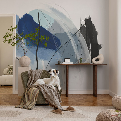 Fototapete fürs Wohnzimmer Farbenfrohe Abstraktionen