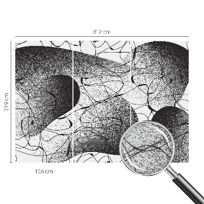 Vlies-Fototapete Abstraktes Muster