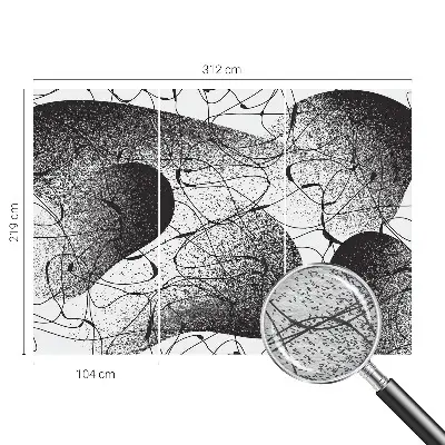 Vlies-Fototapete mit abstraktem Muster
