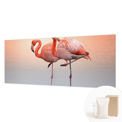 Bildtapete Zarte Flamingos