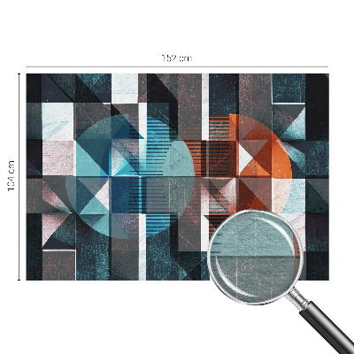 Fototapete fürs Kinderzimmer Abstrakte Formen