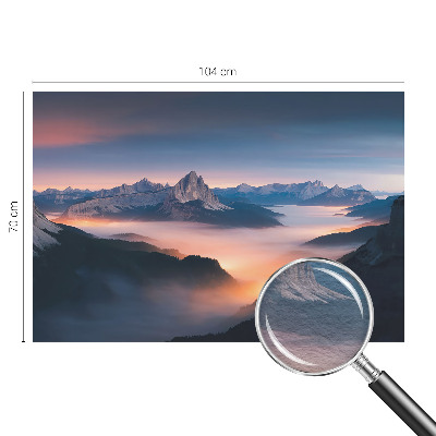 Motivtapete aus Vlies Die aufgehende Sonne