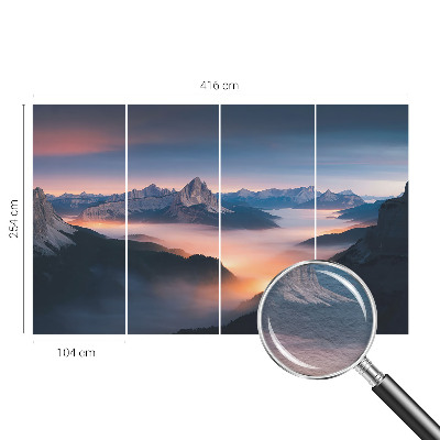 Motivtapete aus Vlies Die aufgehende Sonne