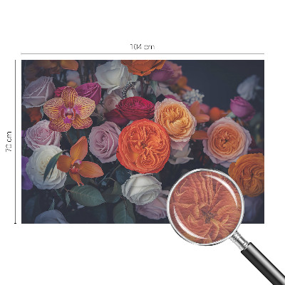 Fototapete aus Vlies Bunter Blumenstrauß