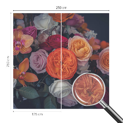 Fototapete aus Vlies Bunter Blumenstrauß