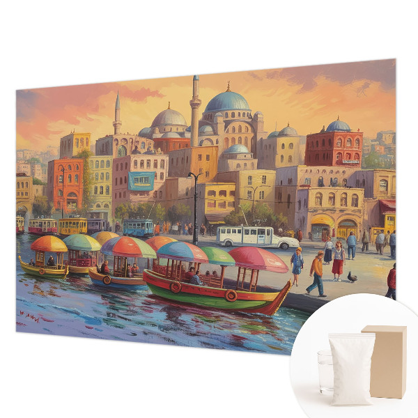 Vlies-Fototapete fürs Wohnzimmer Stadtküste