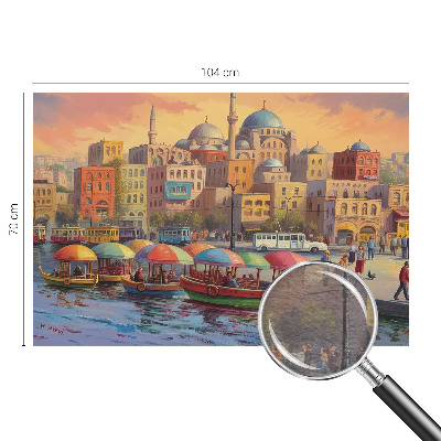 Vlies-Fototapete fürs Wohnzimmer Stadtküste