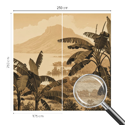 Fototapete nach Maß Tropisches Panorama