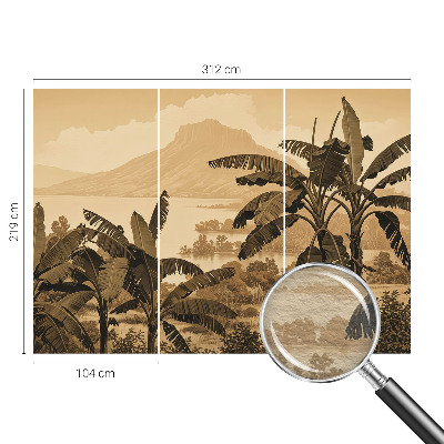 Fototapete nach Maß Tropisches Panorama