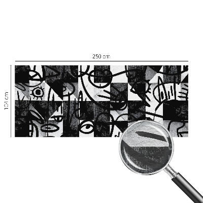 Vlies-Fototapete fürs Schlafzimmer Chaos zeichnen