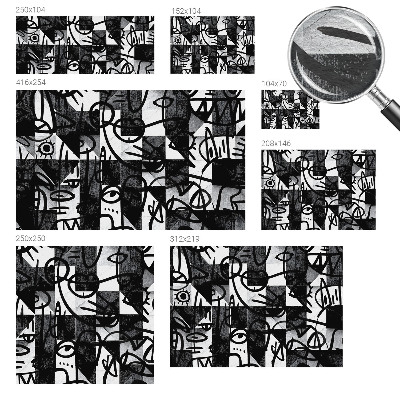 Vlies-Fototapete fürs Schlafzimmer Chaos zeichnen