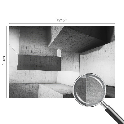 Vlies-Fototapete fürs Kinderzimmer mit geometrischen Skulpturen als Motiv