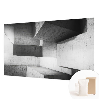 Vlies-Fototapete fürs Kinderzimmer mit geometrischen Skulpturen als Motiv