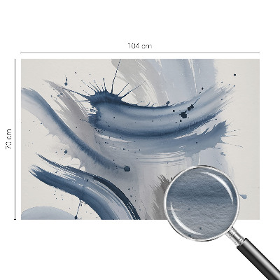 Motivtapete Künstlerische Pinselstriche